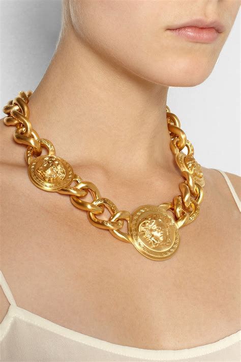 versace ring women|versace necklaces women's.